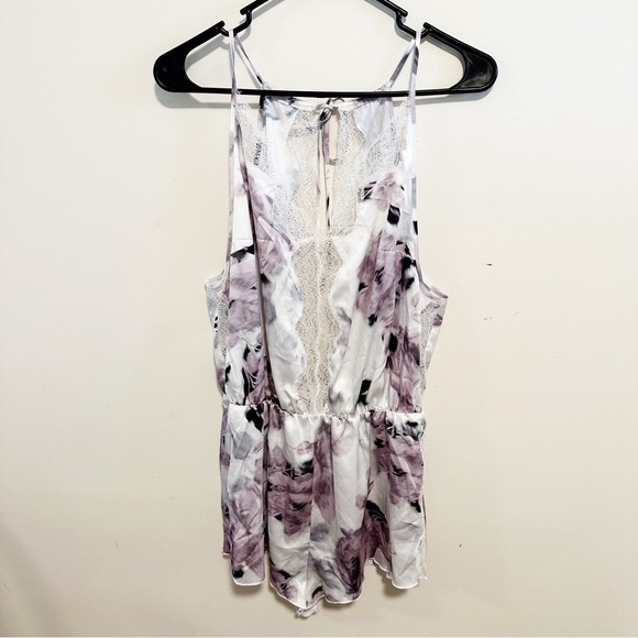 Victoria's Secret Other - Victoria's Secret Feminine Romantic Sexy Bride Bridal Lace Teddie Romper